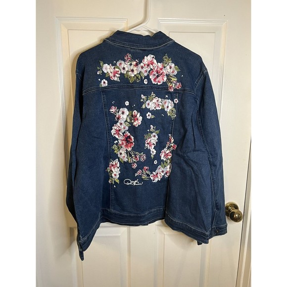 Diane Gilman Blue Jean Jacket - Picture 4 of 13
